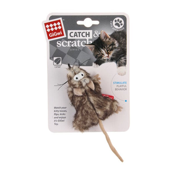 GiGwi Catch & Scratch Mouse Ships from Australia