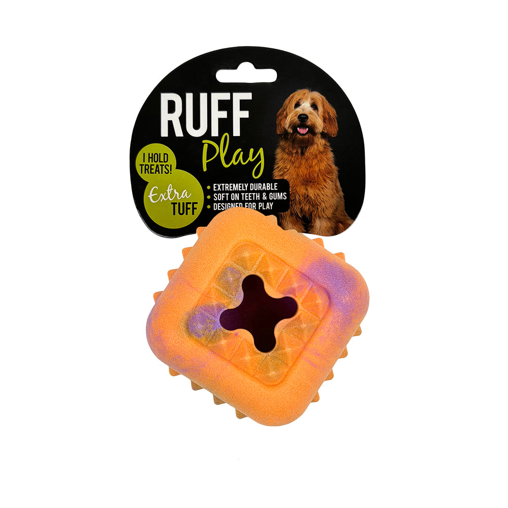 RUFF Play TPR Foam Treat Cube Ships from Australia