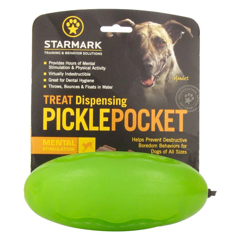 Starmark Treat Dispensing Pickle Pocket Ships from Australia