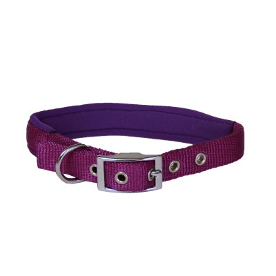 Beau Pets Neoprene Collar Purple AU Owned