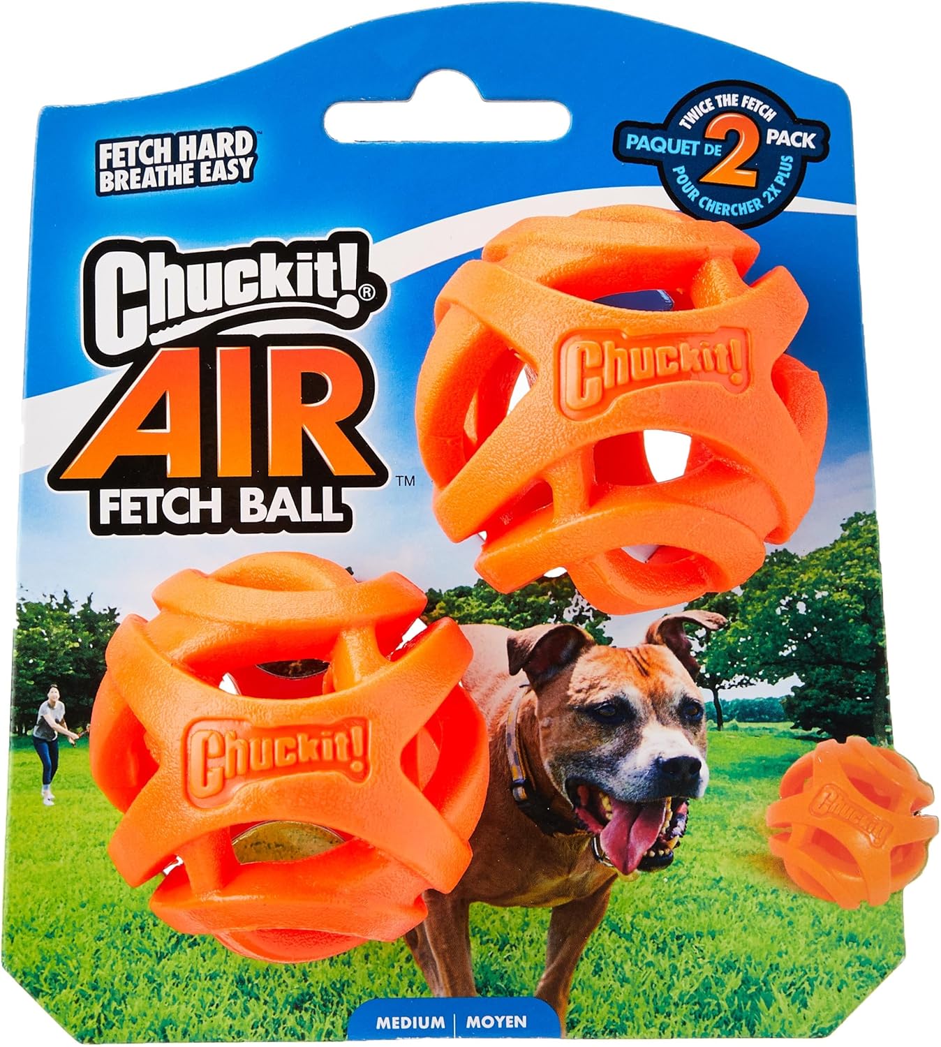 Chuckit! Breathe Right Fetch Ball Ships from Australia