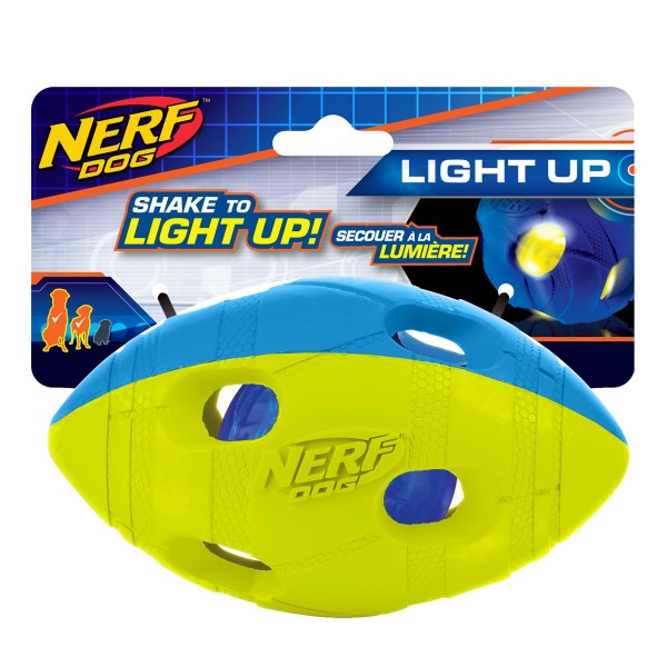 NERF DOG LED Football Ships from Australia