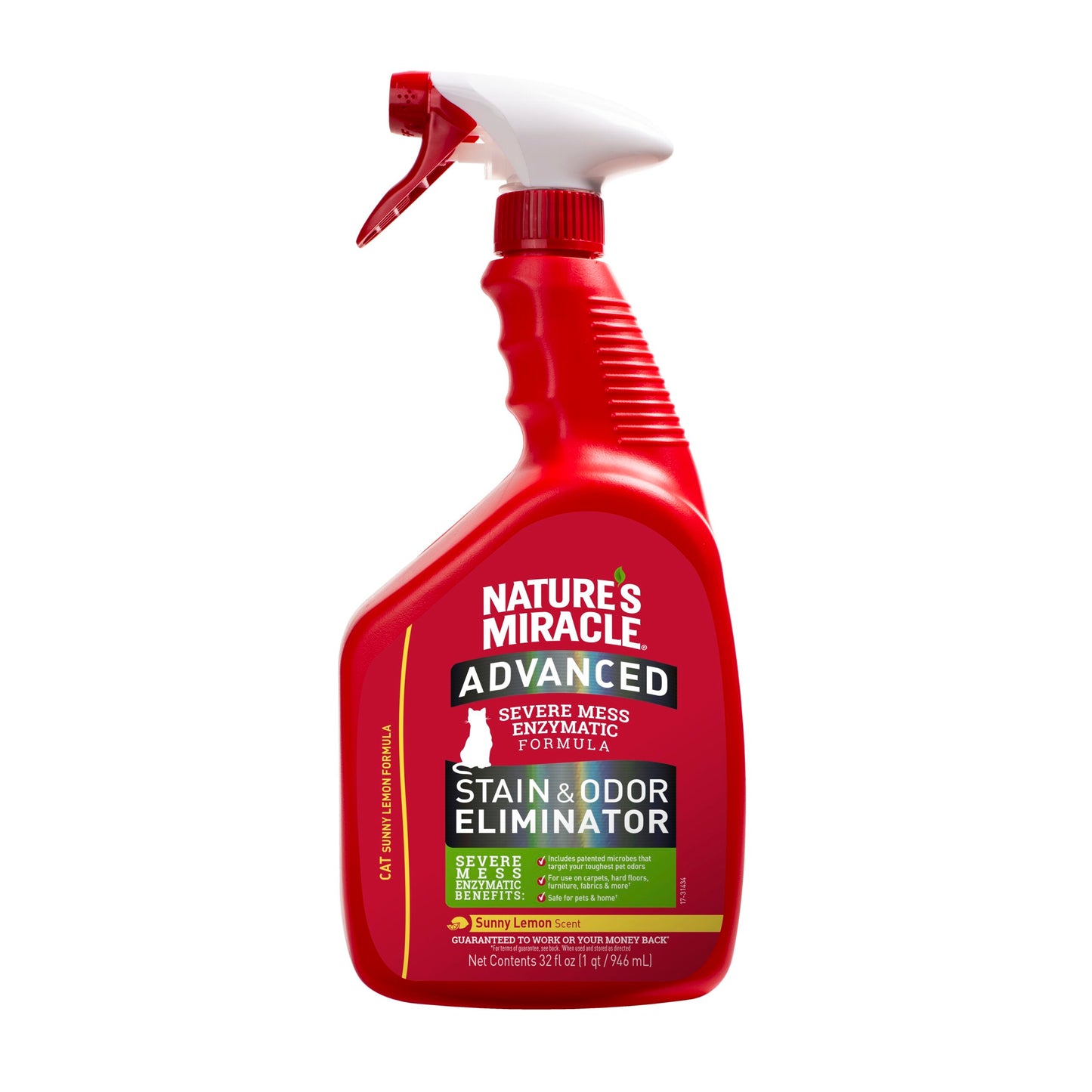 Nature's Miracle Advanced Stain & Odor Eliminator Cat Ships from Australia