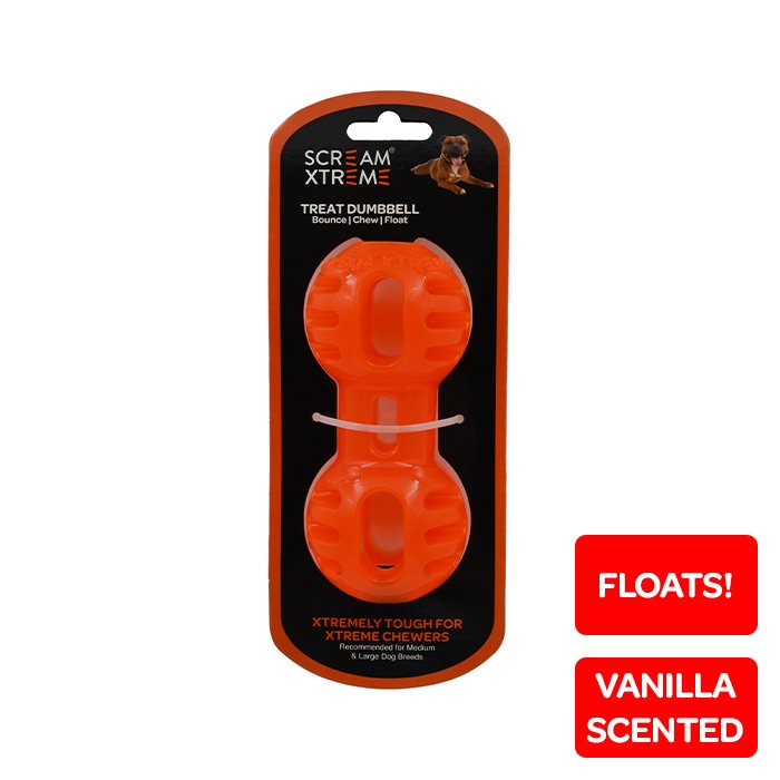 Scream Xtreme Dumbbell Orange Ships from Australia