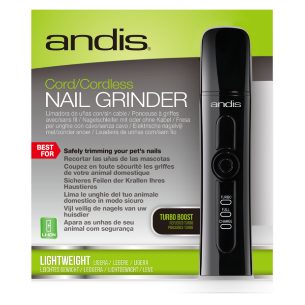 Andis Cord & Cordless Nail Grinder Ships from Australia