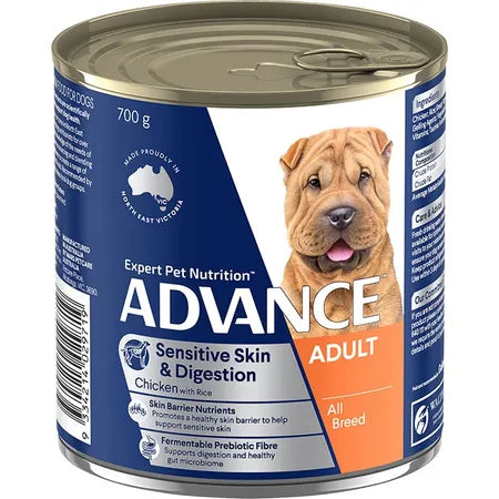 Advance Wet Food Adult Dog Sensitive Skin & Digestion Ships from Australia