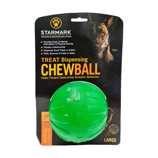 Starmark Treat Dispensing Chew Ball Ships from Australia