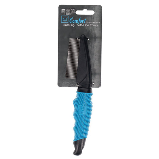 ZeeZ Comfort Rotating Teeth Fine Comb AU Owned