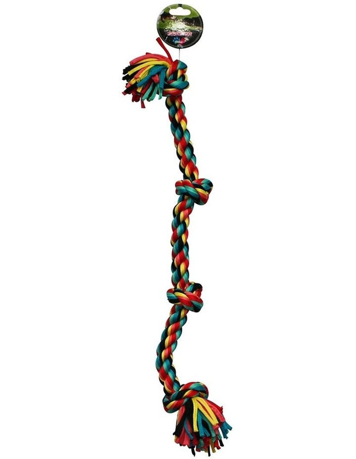 Paw Play Stretch Rope 4 Knot Ships from Australia