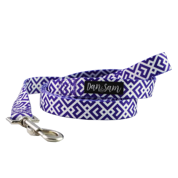 Dan & Sam Dog Lead Purple Delight AU Owned
