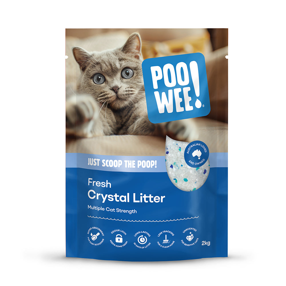 PooWee! Fresh Crystal Litter Ships from Australia