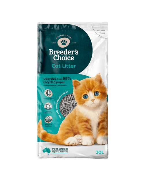 Fibrecycle Breeders Choice Cat Litter Ships from Australia