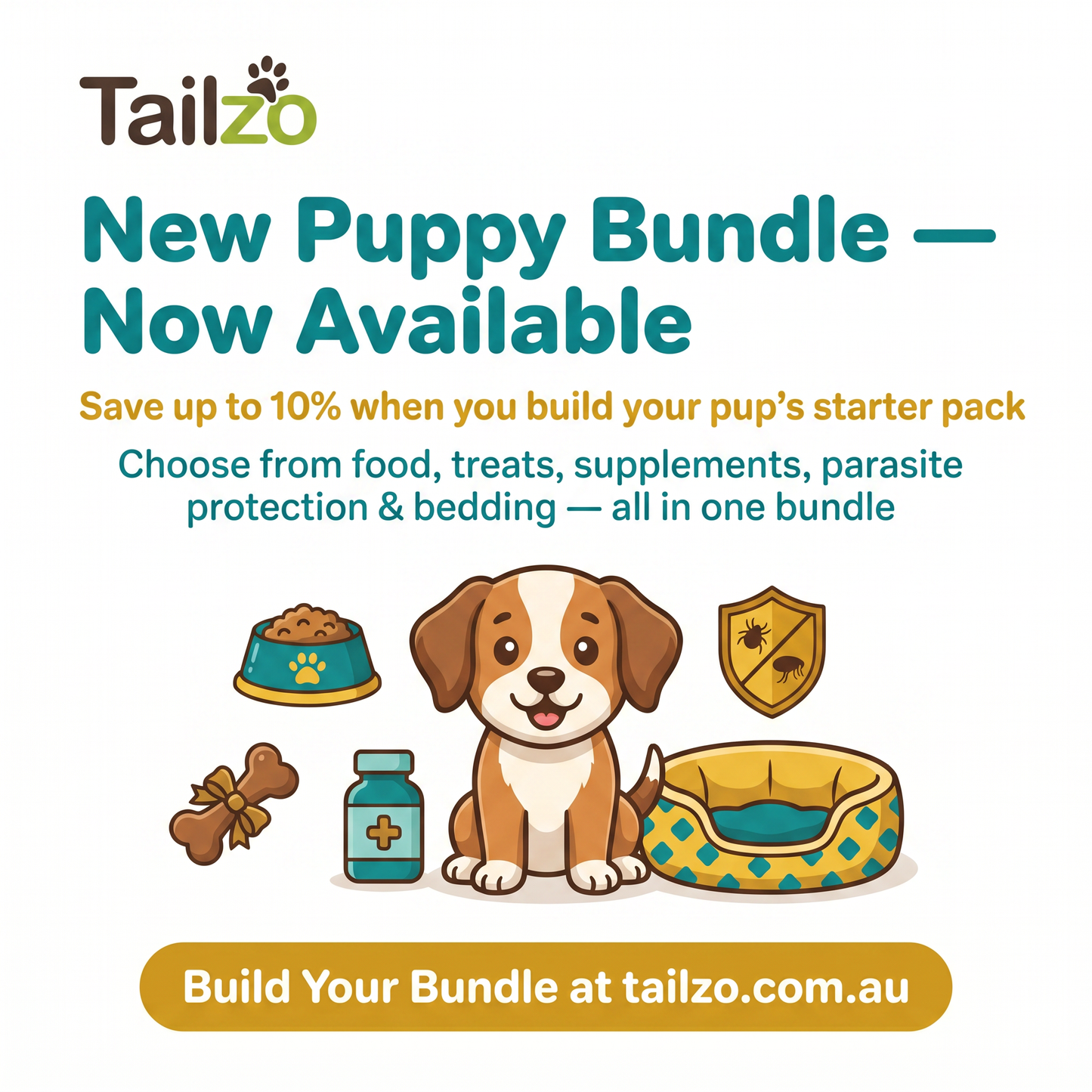 Puppy starter bundle