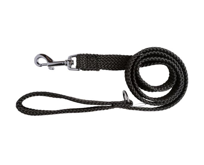 Beau Pets Double Nylon Lead Black AU Owned