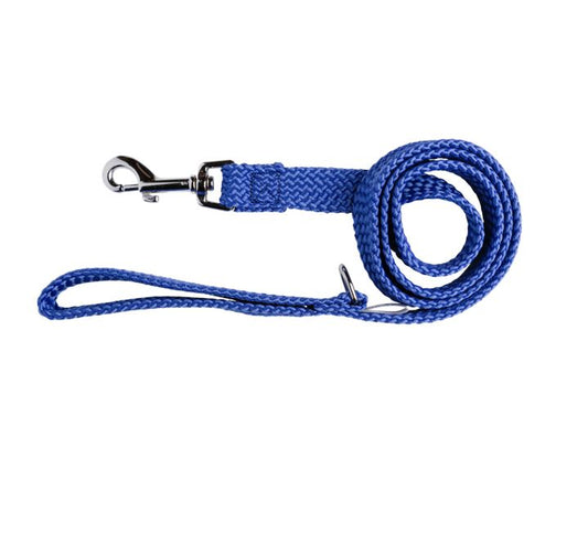 Beau Pets Double Nylon Lead Blue AU Owned