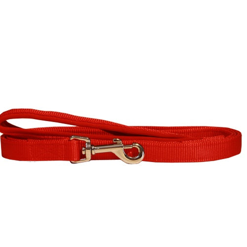 Beau Pets Neoprene Handle Nylon Lead Red AU Owned