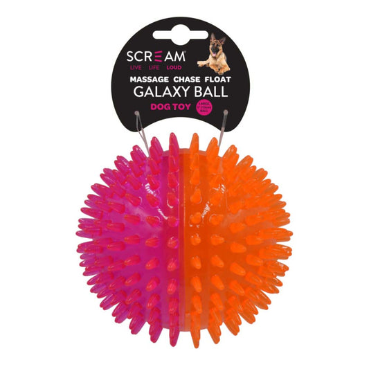 Scream Galaxy Ball Pink & Orange Ships from Australia