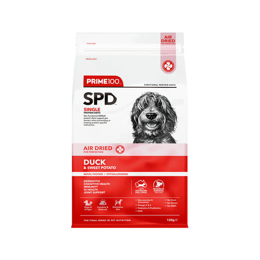Prime100 SPD Air Dried Duck & Sweet Potato AU Owned