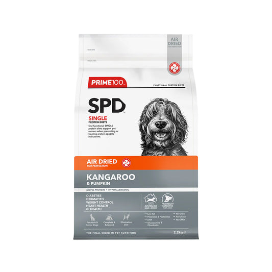 Prime100 SPD Air Dried Kangaroo & Pumpkin AU Owned