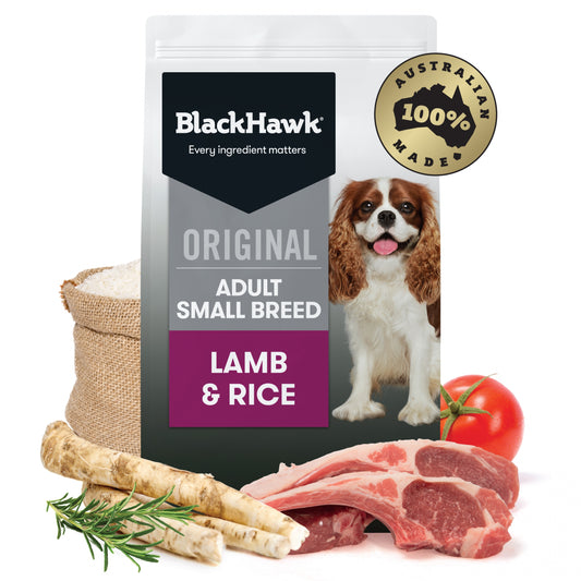 Black Hawk Adult Dog Small Breed Lamb & Rice Ships from Australia