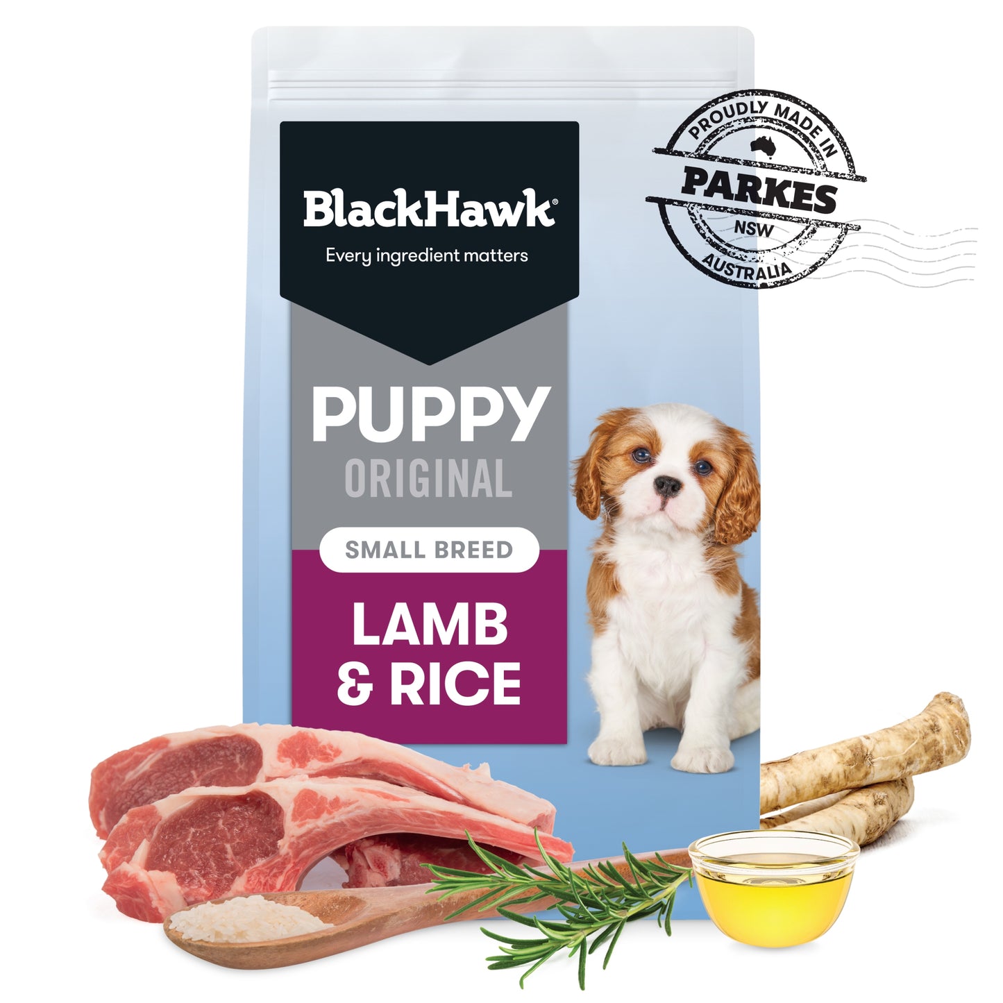 Black Hawk Puppy Small Breed Lamb & Rice Ships from Australia