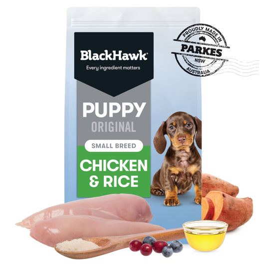 Black Hawk Puppy Small Breed Chicken & Rice Ships from Australia
