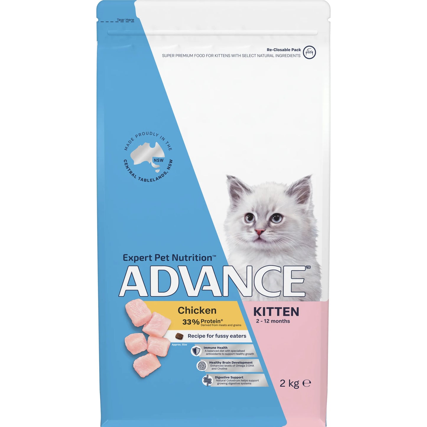 Advance Kitten Chicken Ships from Australia