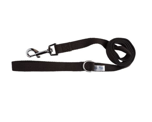 Beau Pets Webbing Lead Black AU Owned