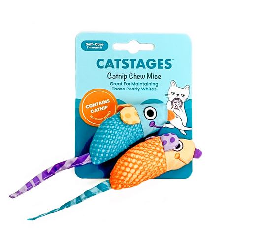 Catstages Catnip Chew Mice Ships from Australia