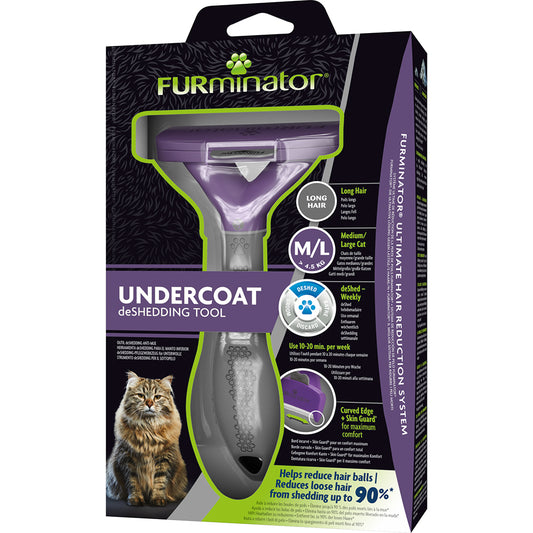 FURminator Undercoat Deshedding Tool Long Hair Cat Ships from Australia
