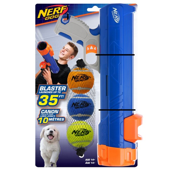 NERF DOG Mini Tennis Ball Blaster Set Ships from Australia