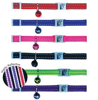 Beau Pets Cat Safety Collar with Reflective Nylon AU Owned