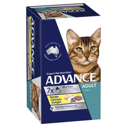 Advance Wet Food Trays Adult Cat Ships from Australia