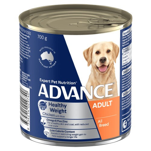 Advance Wet Food Adult Dog Healthy Weight Ships from Australia