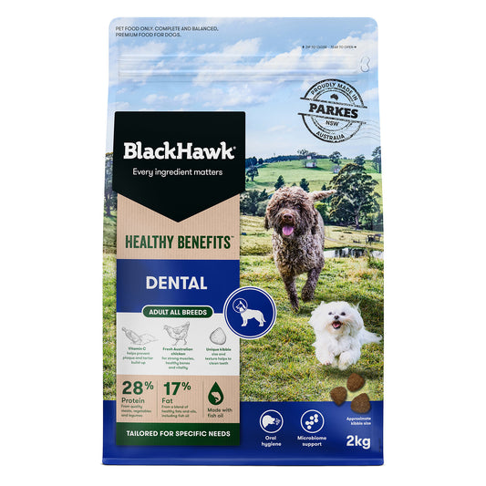Black Hawk Adult Dog Healthy Benefits Oral Hygiene Ships from Australia