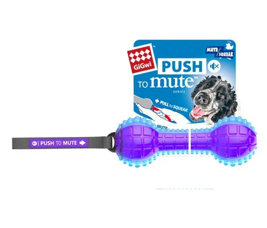 GiGwi Push to Mute Dumbbell Ships from Australia