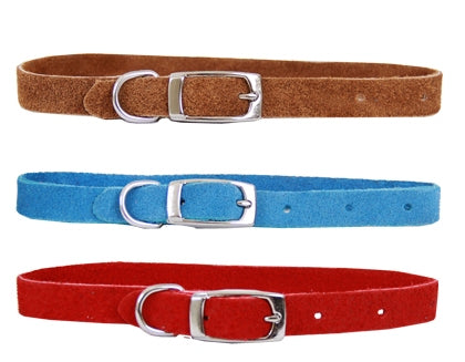 Beau Pets Puppy Collar Suede AU Owned