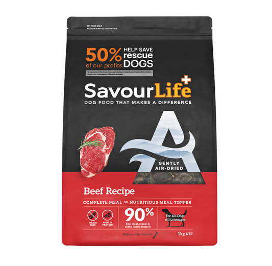 SavourLife Adult Dog Air Dried Beef Recipe AU Owned